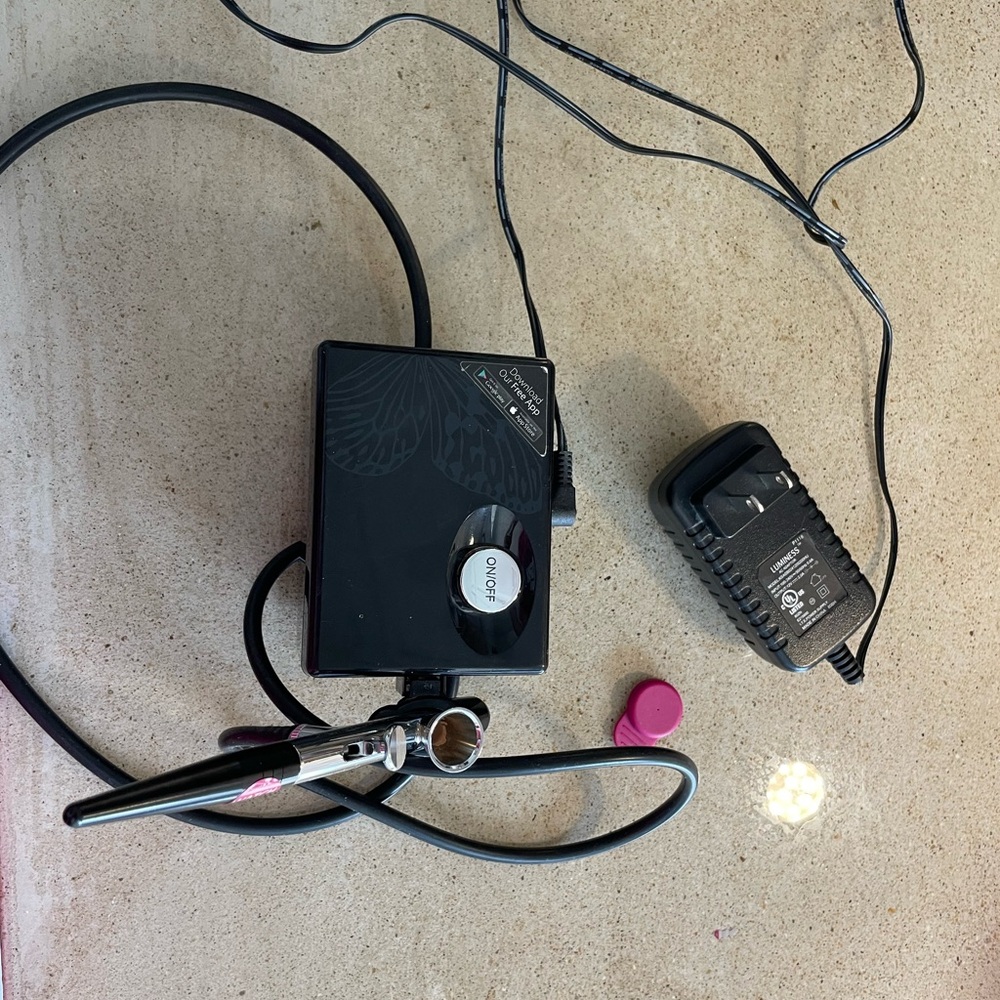 Black Airbrush Makeup System